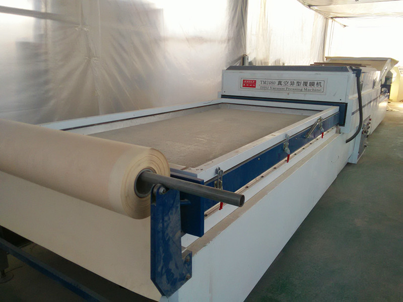 真空异形覆膜机