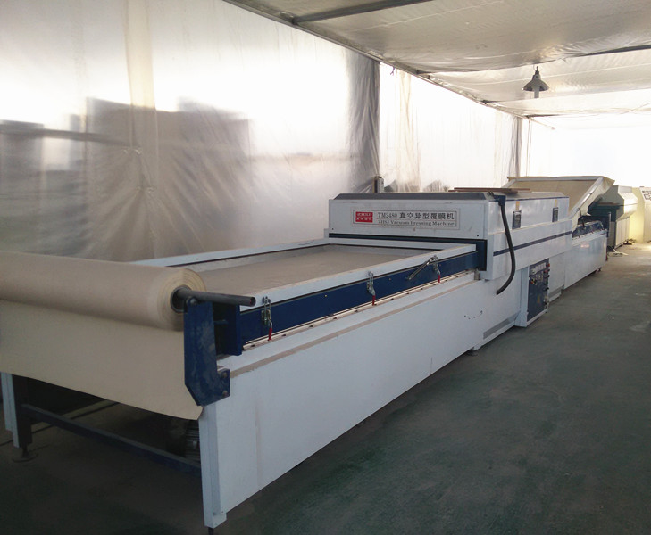 真空异形覆膜机