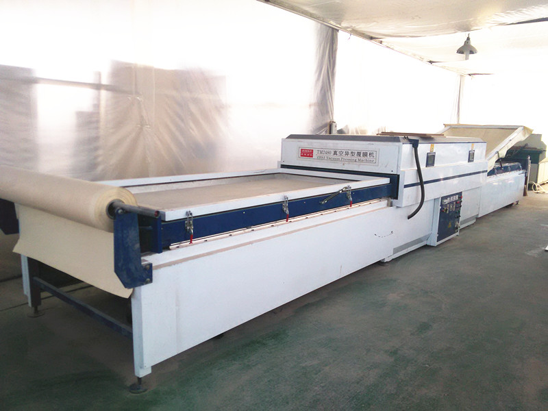 真空异形覆膜机