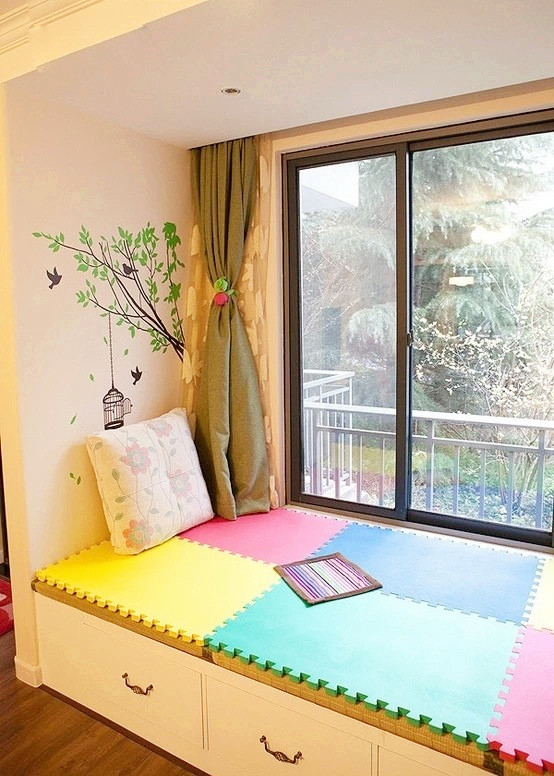 空间巧利用，飘窗还可以这么做